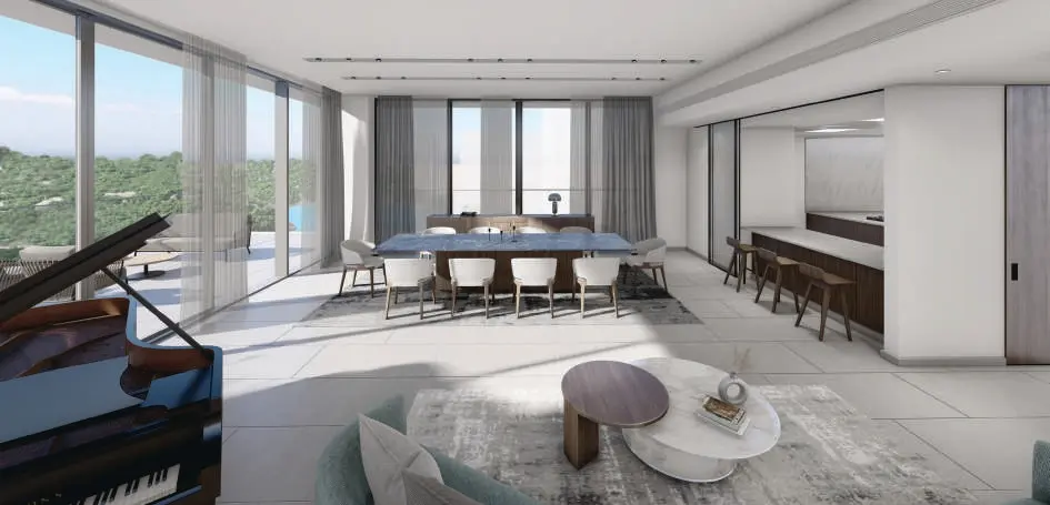 Family‑friendly outdoor spaces and landscaped walkways at Canal by M Spacious balcony at Canal by M overlooking the sea with outdoor lifestyle space Canal by M at Al Reem Island (20).jpg