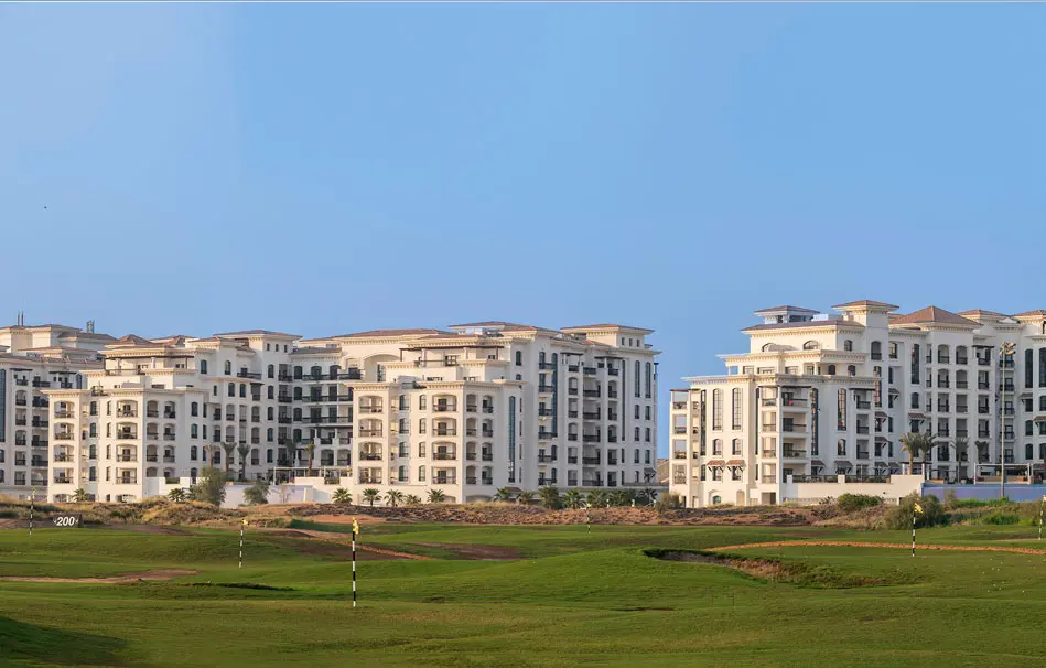 Ansam residential community on Yas Island, Abu Dhabi showcasing contemporary buildings, greenery and resort-style outdoor surroundings.jpg