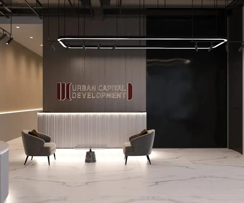 Secure covered garage entrance and private resident parking facilities at Aram Tower Al Reem Island