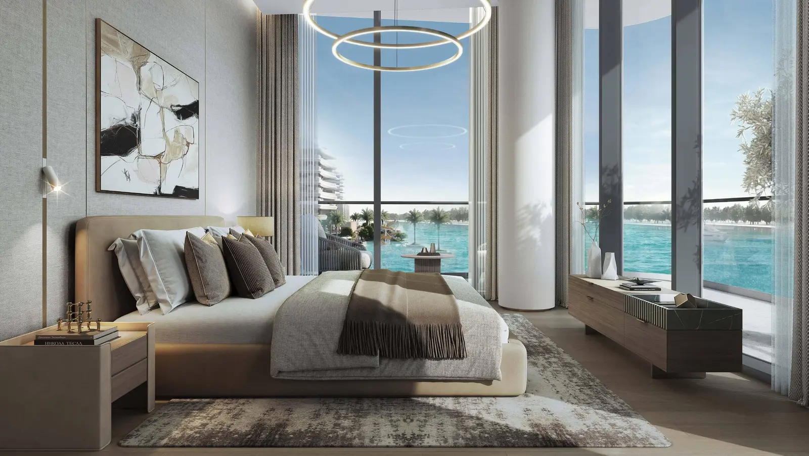 River Cove Residences at Sobha City Iiving area with natural ligt.jpg