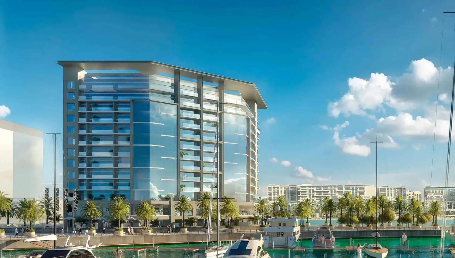 The Bay Residence 2 luxury apartments overlooking Yas Bay waterfront