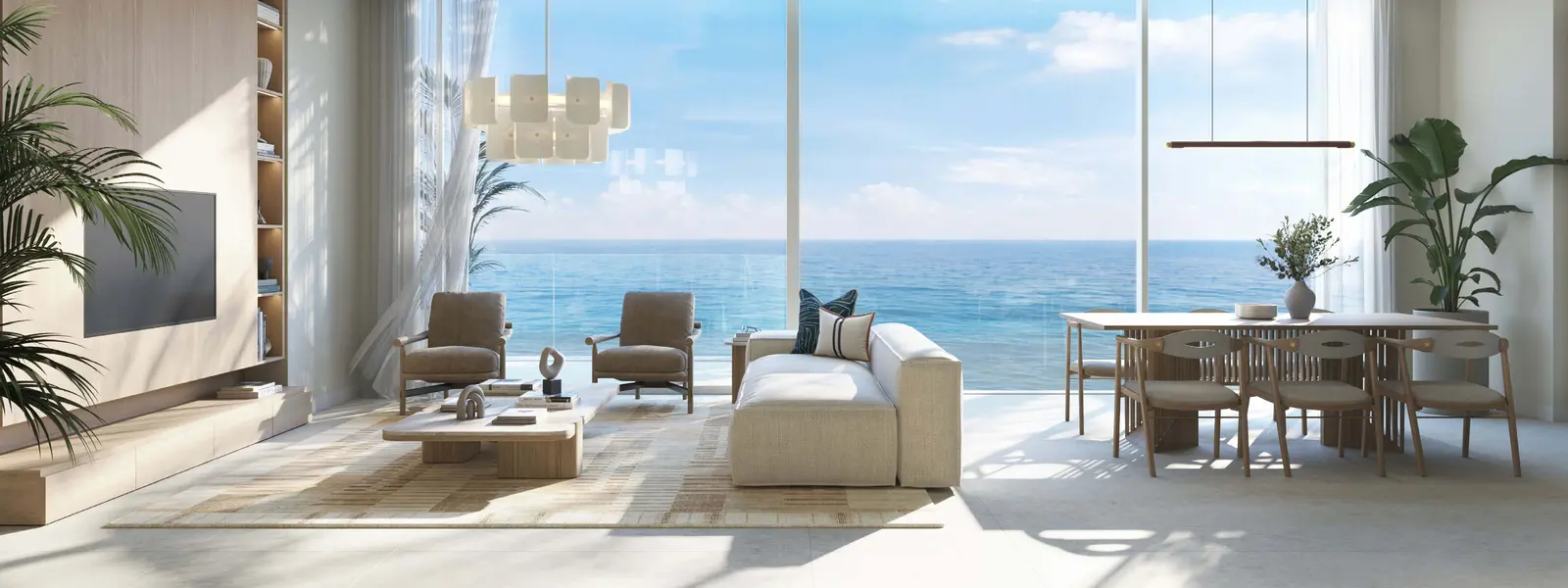 Walkable landscaped pathways at Fahid Beach Terraces Abu Dhabi community, offering scenic sea views and a connected, active lifestyle..jpg