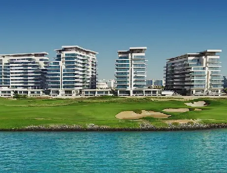 Stylish Mayan Yas Island Abu Dhabi apartments with panoramic views of sea and golf course.jpg