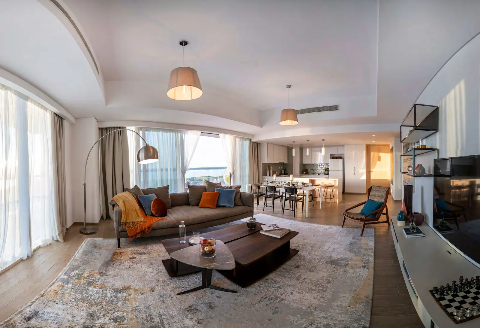 Luxury Mayan Yas Island Abu Dhabi apartments showcasing high-quality finishes and modern interior design.jpg