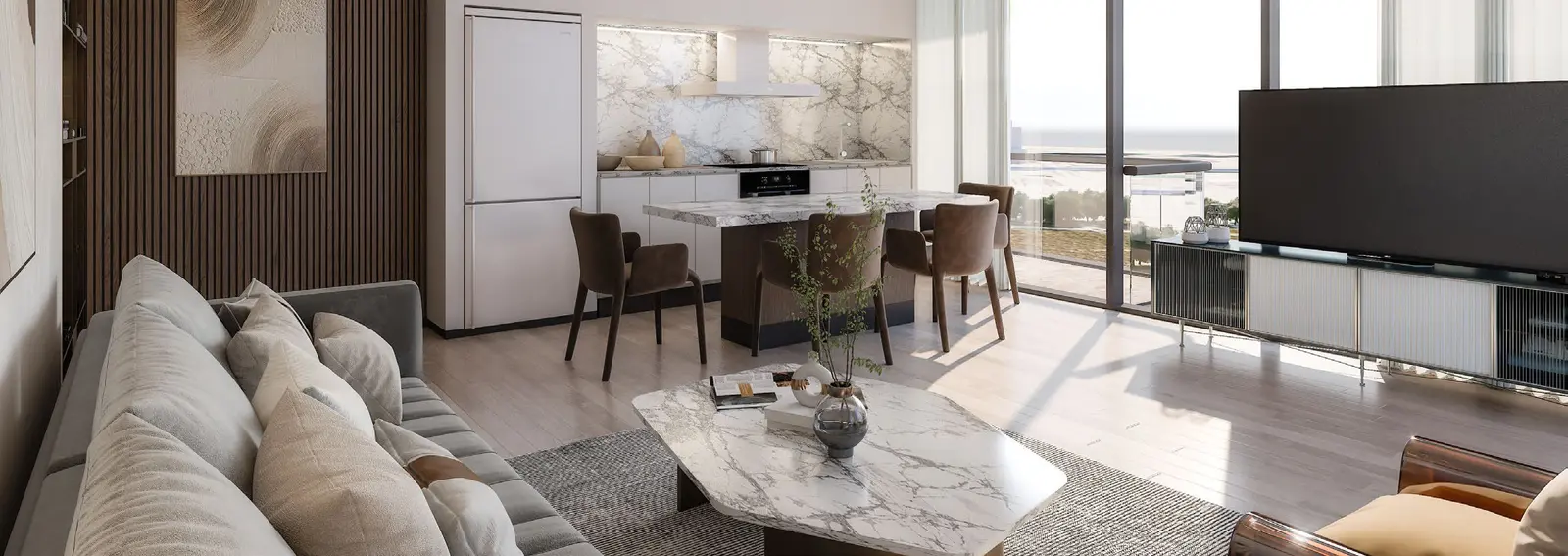 Radiant Atrium apartment living room interior on Al Reem Island Abu Dhabi real estate highlighting modern design.jpg