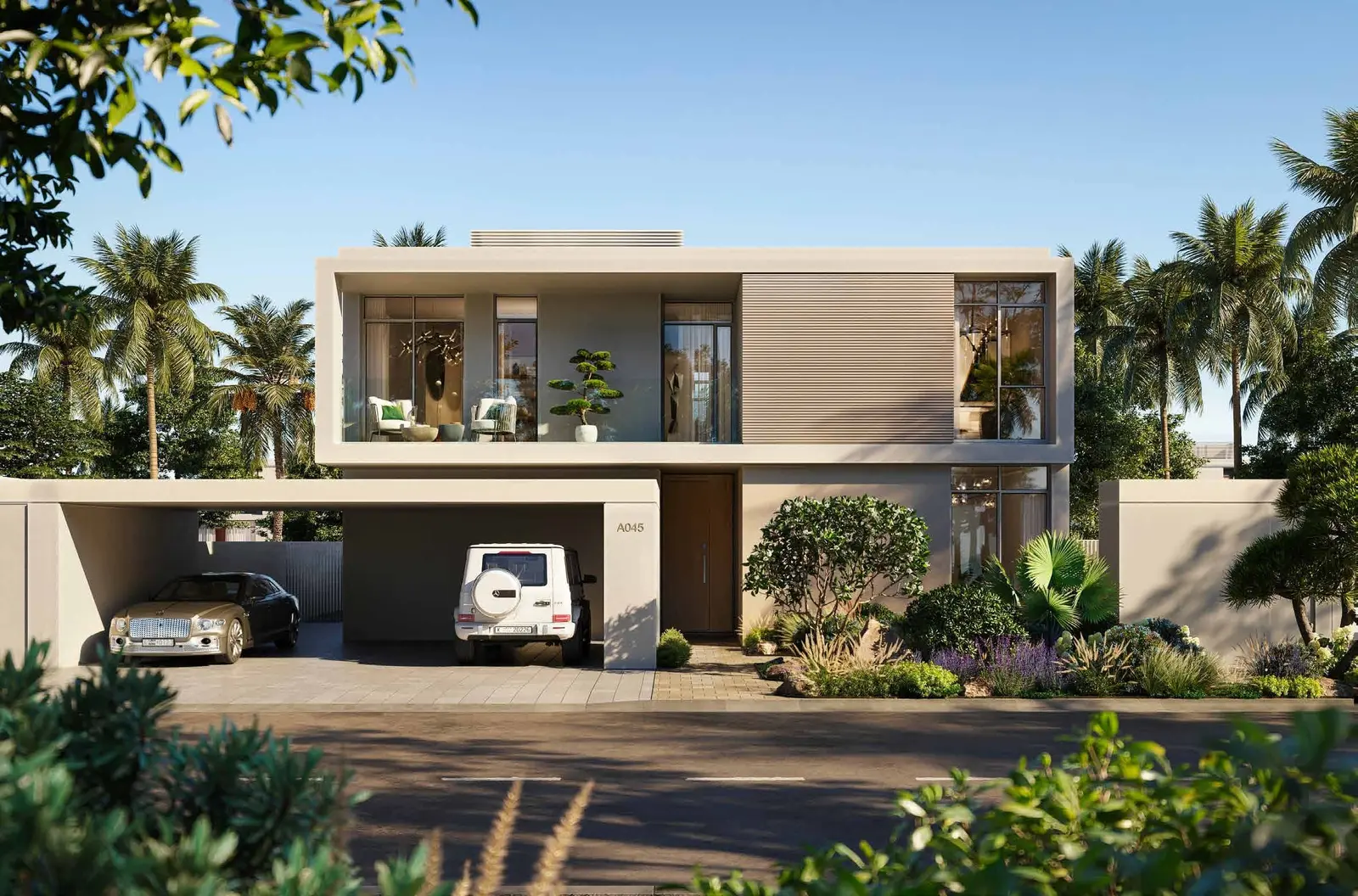 Architectural exterior of Fay Valley Masdar City Abu Dhabi UAE.jpg