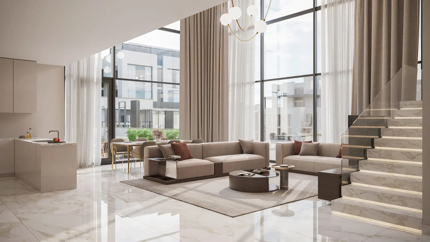 Royal Park in Masdar City by Reportage Properties - Interior Image 2