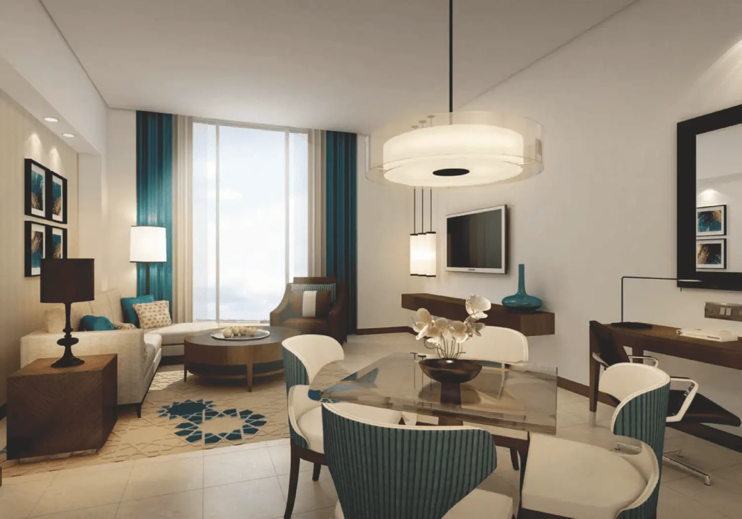 Fairmont Marina Residences in Al Marina by National Investment - Interior Image 1