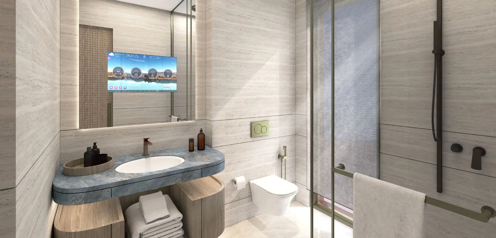 Naseem Al Jurf in Al Jurf by IMKAN Properties - Interior Image 2